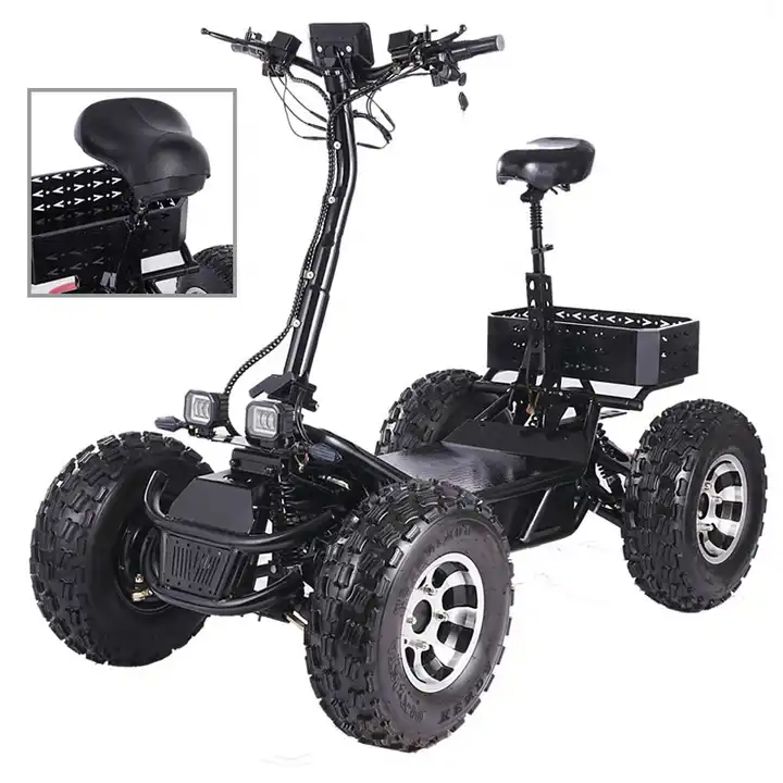 Scooter Elétrico ATV de 4 Roda - 60V 50Ah Electric Scooter Battery avaliação e preço