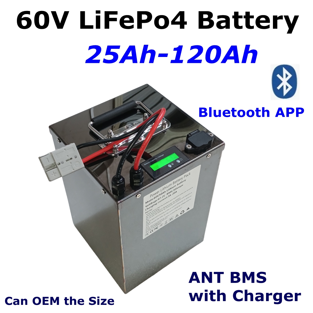 Bateria de lítio lifepo4 60v 2 - 72V 40Ah Lifepo4 Battery Pack avaliação e preço